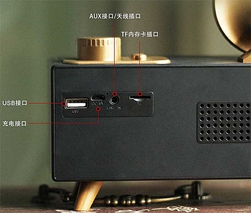 Loa Bluetooth Music Apollo B6, âm thanh cực trầm