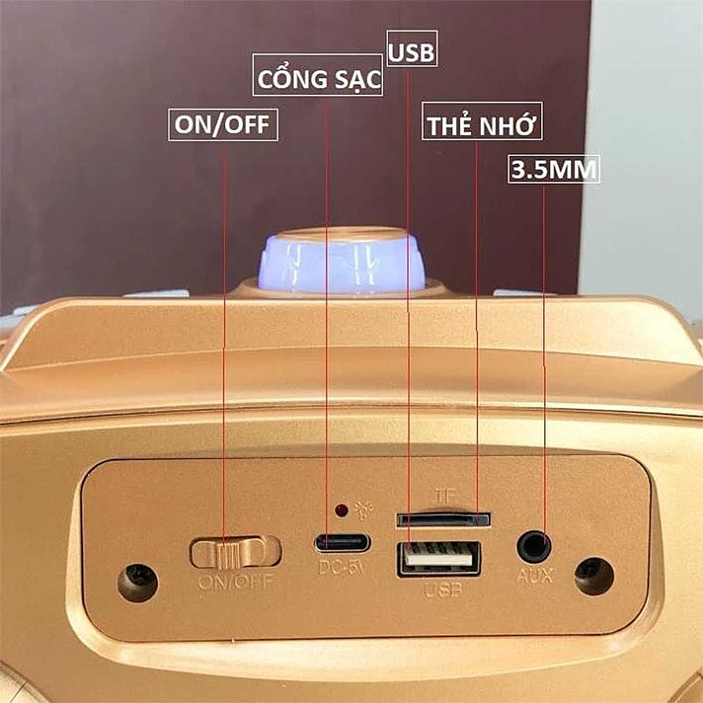 Loa bluetooth SDRD SD-306S, công suất 30W