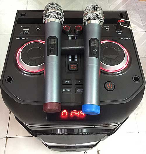 Loa di động Sony GTK-12, công nghệ Nhật Bản, karaoke cực chất