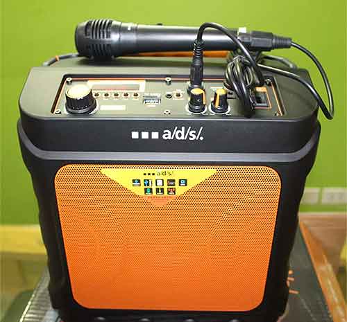 Loa karaoke bluetooth a/d/s DC-160, kèm 01 micro có dây