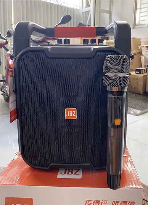 Loa karaoke bluetooth JBZ JB+0608, kèm 01 mic không dây