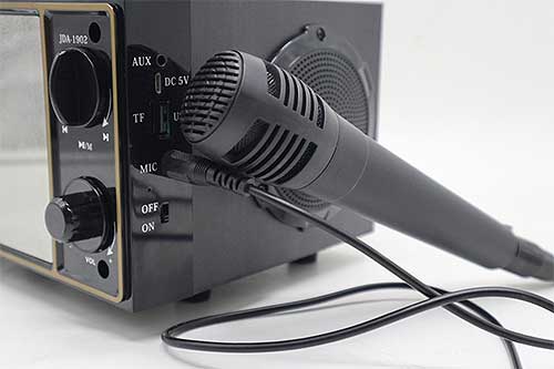 Loa karaoke bluetooth JDA 1902, kèm 1 micro, công suất 10W