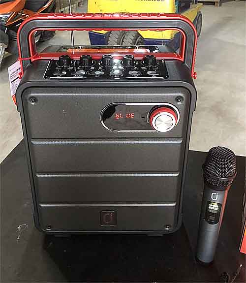 Loa karaoke bluetooth JYX MS10, kèm 01 micro không dây
