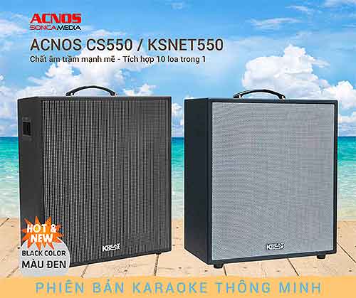Loa karaoke bluetooth Kbeatbox KSNet550, công suất 300W