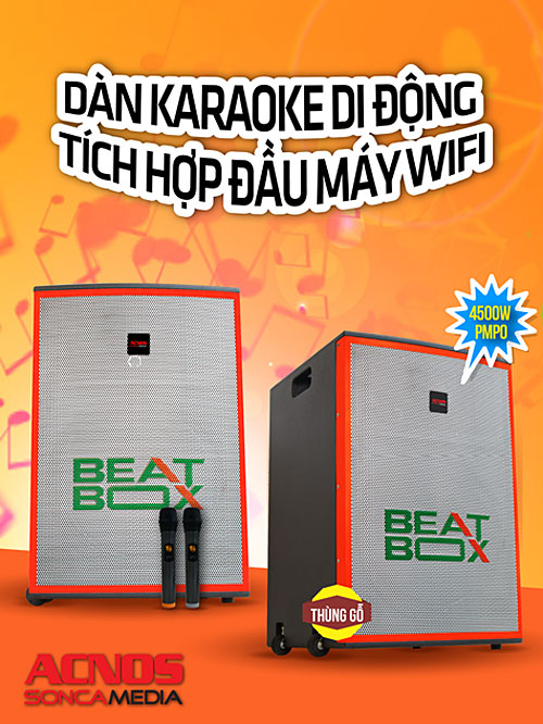 Loa karaoke di động Beatbox KB41