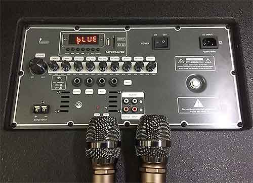 Loa karaoke di động Boxt-1540, 2 bass 4 tấc, PMPO 6500W