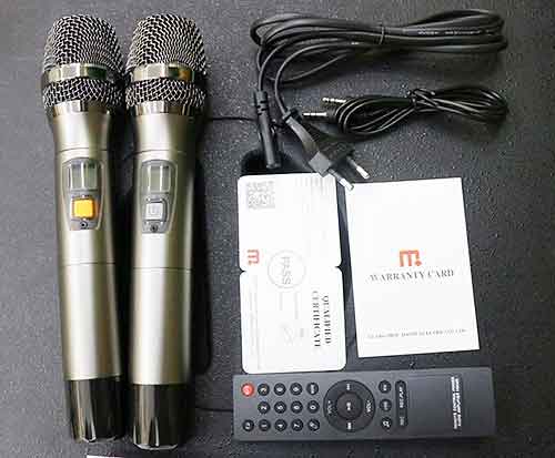 Loa karaoke di động Malata M+9873, 2 bass 4 tấc, max 1000W