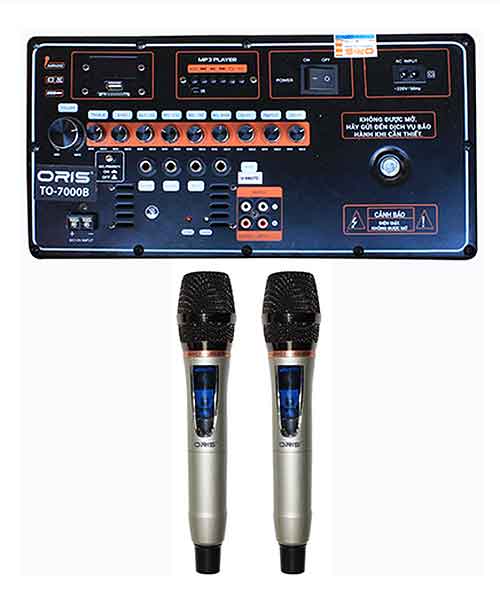 Loa karaoke di động ORIS TO-7000B, dàn âm thanh cao cấp