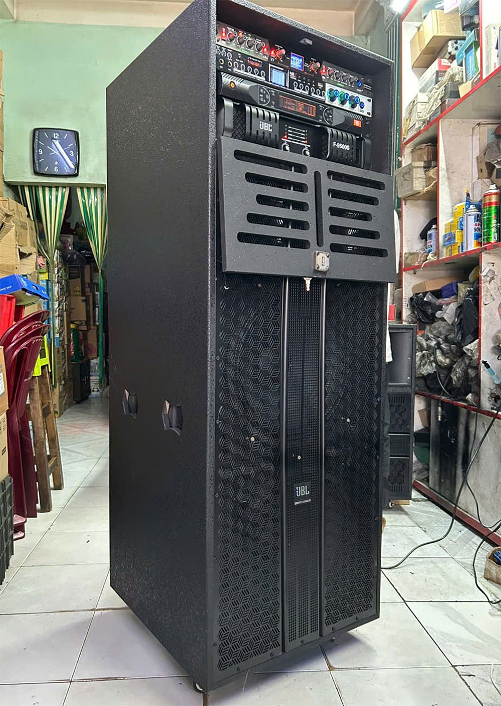 Loa karaoke điện KP24-725, 2 bass 40