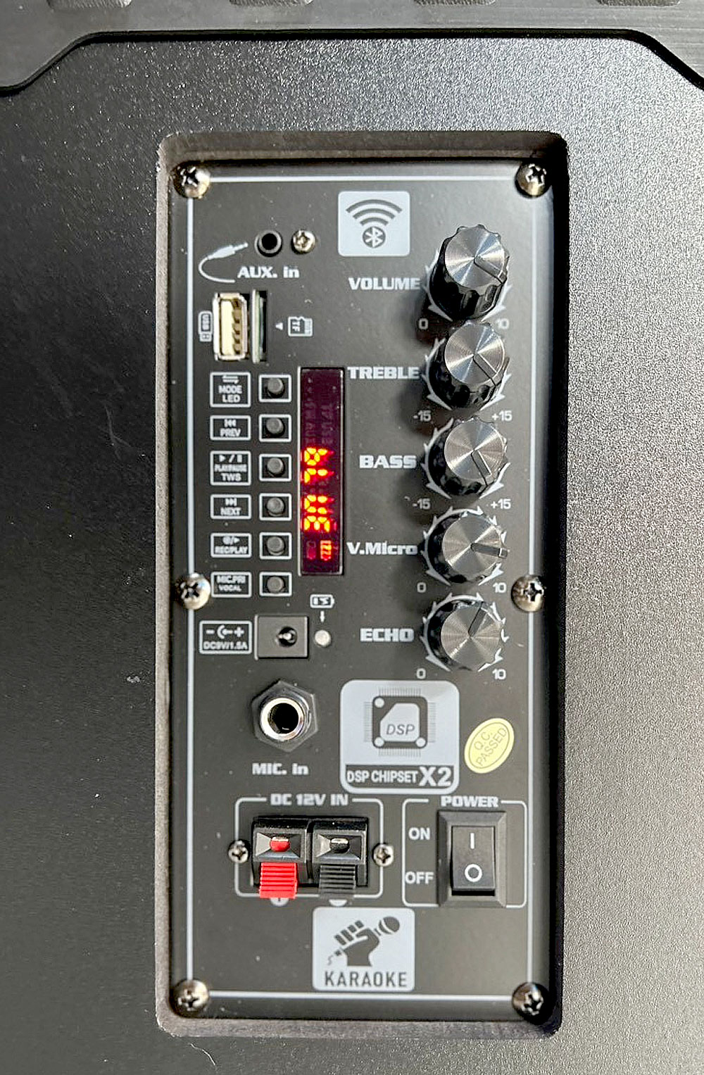 Loa karaoke mini JK K08, 2 đường tiếng