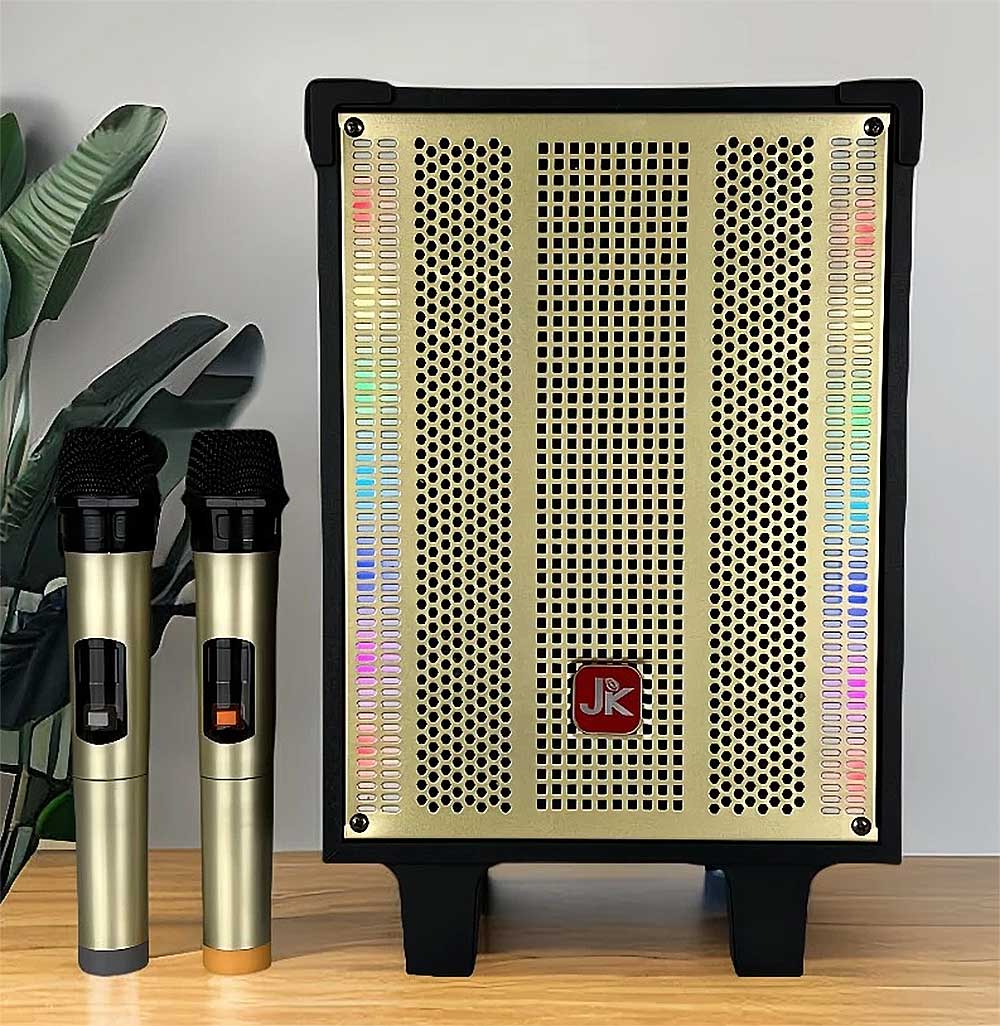 Loa karaoke mini JK K08, 2 đường tiếng