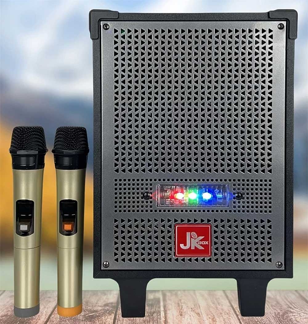 Loa karaoke mini JK K08, 2 đường tiếng