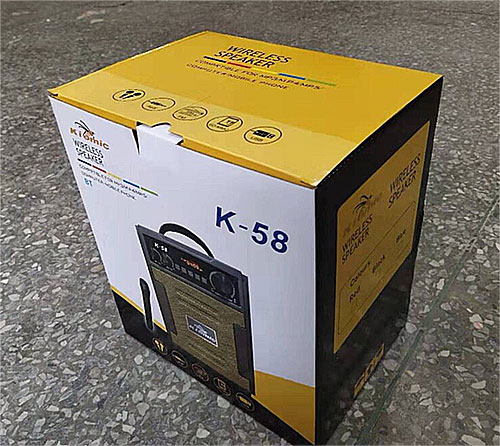 Loa karaoke mini Kiomic K-58, loa xách tay 2 tấc, 20-50W