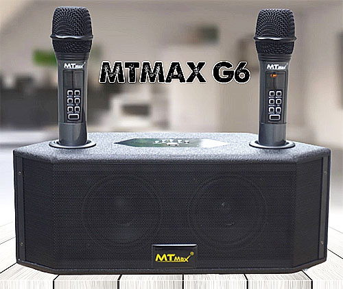 Loa karaoke mini MTMAX G6, có vang số DSP cho mic