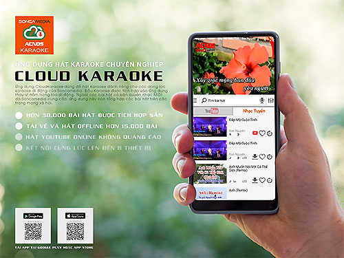 Loa karaoke xách tay ACNOS NL446R, chức năng chống hú di tần
