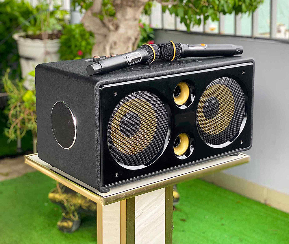 Loa karaoke xách tay DK38, 6 đơn vị loa