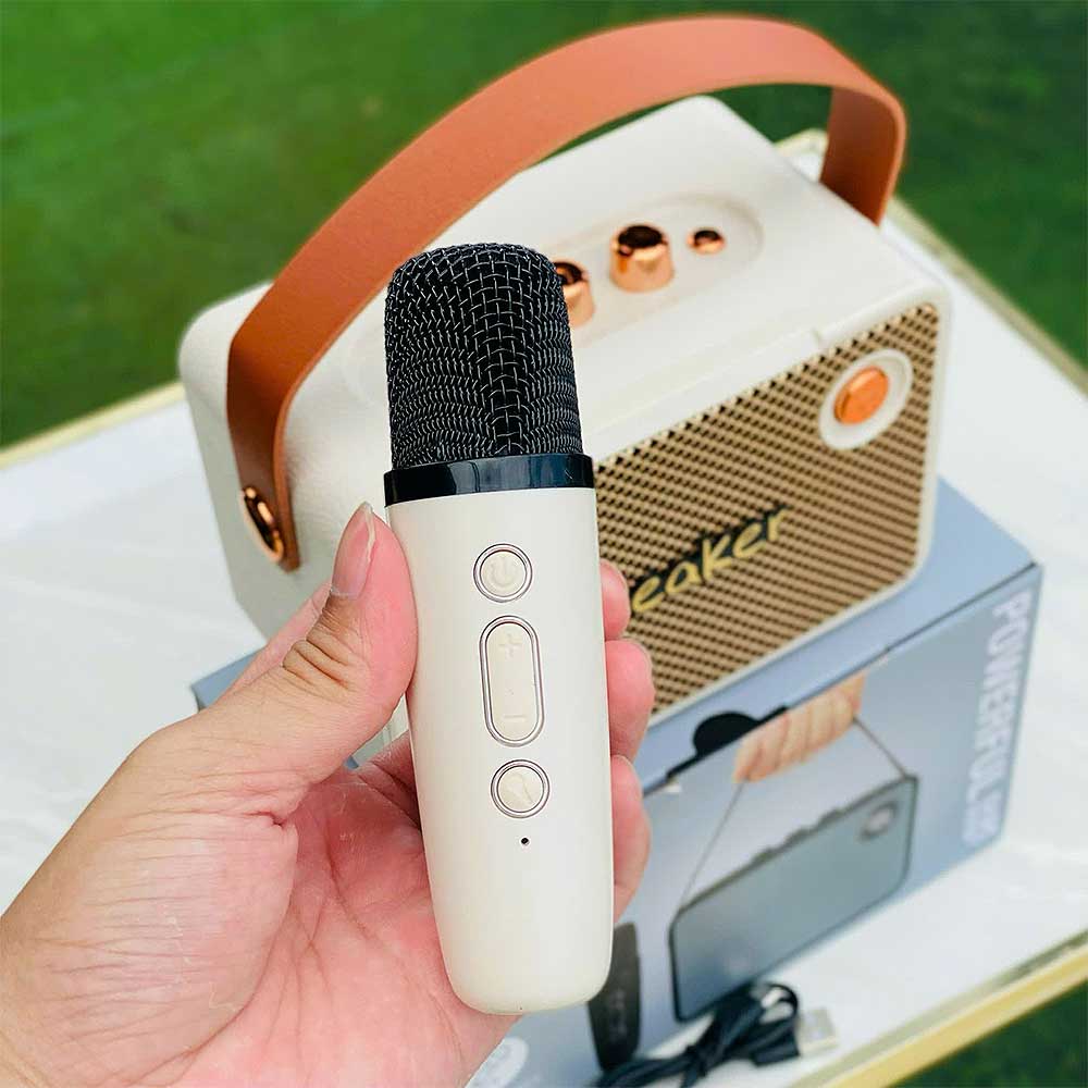 Loa karaoke xách tay M86T, 1 mic sạc