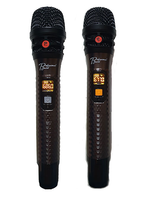 Loa karaoke xách tay PROSING W8-KOR, 2 mic UHF