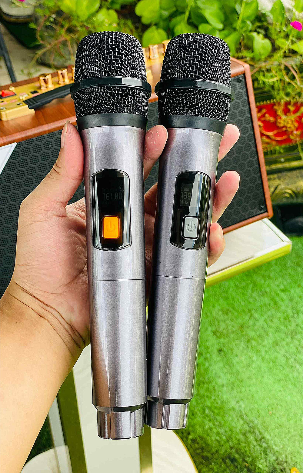 Loa karaoke xách tay S6Pro, 3 đường tiếng