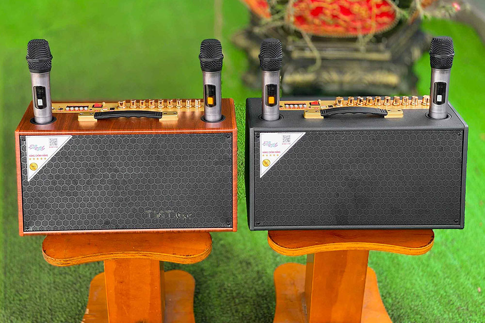 Loa karaoke xách tay S6Pro, 3 đường tiếng