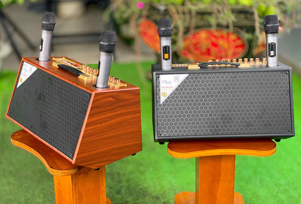 Loa karaoke xách tay S6Pro, 3 đường tiếng