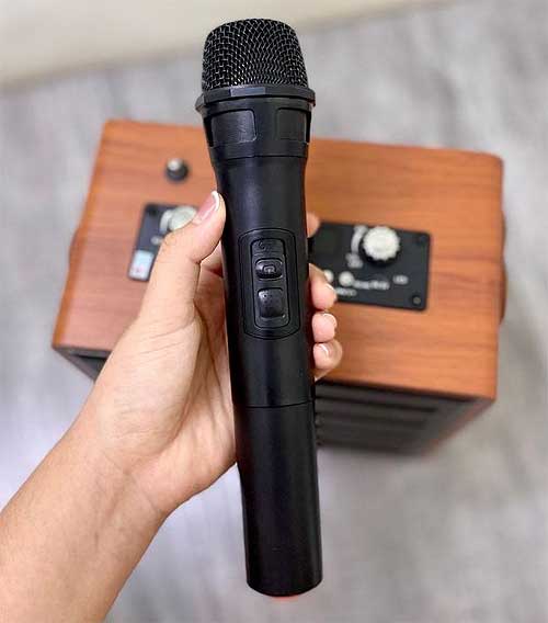 Loa karaoke xách tay Zansong S89, kèm theo 1 mic không dây