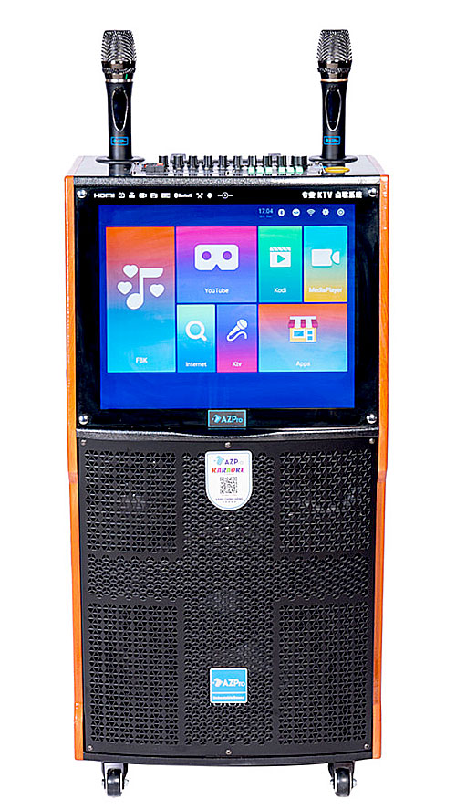 Loa kéo AZpro AZ926, loa karaoke có màn hình Android 17 inch