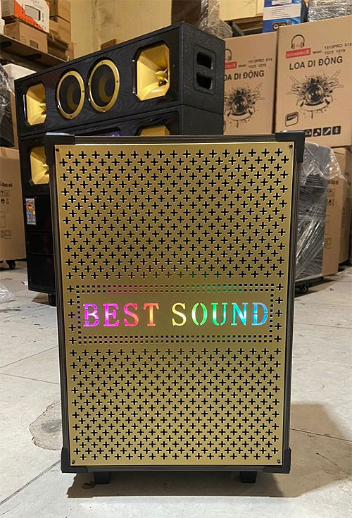 Loa kéo Best Sound BD-1280, kèm 2 mic ko dây