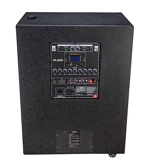 Loa kéo Bosa PA-6600 Pro (2020) 2 bass 3 tấc, max 600W