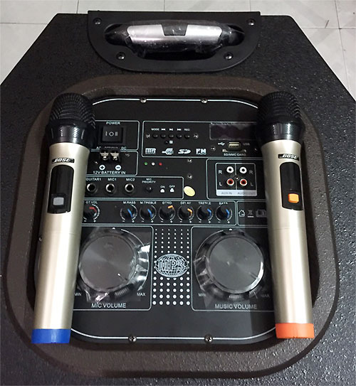 Loa kéo Bose 408A, loa karaoke 4.5 tấc, công suất max 600W