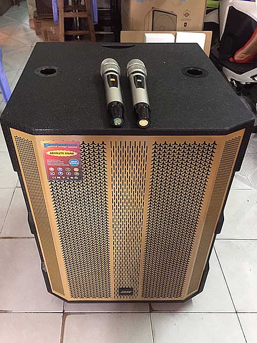 Loa kéo Bose 9898BX pro, loa di động 5.5 tấc, karaoke cực hay