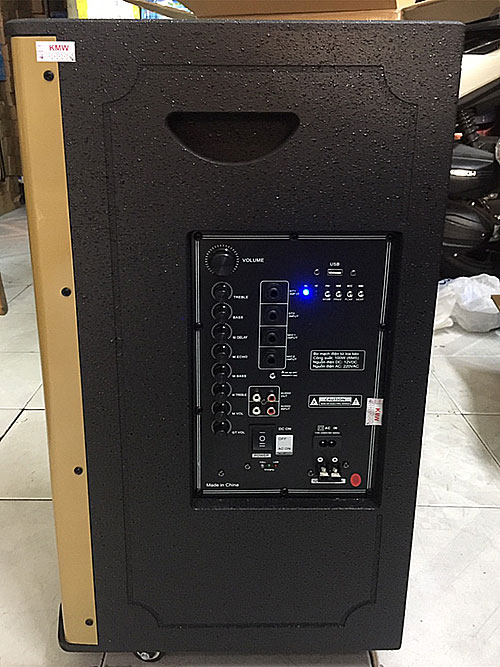 Loa kéo Bose AV-710 Plus, loa gỗ di động tích hợp karaoke
