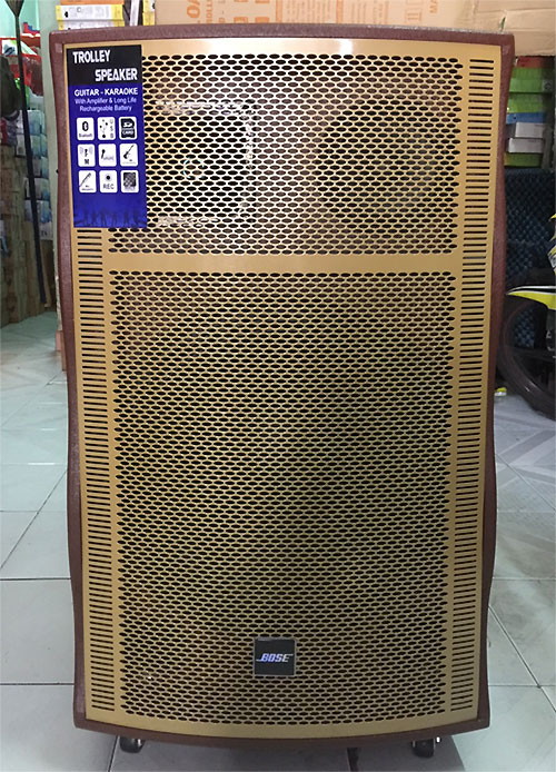 Loa kéo Bose DK-9600, loa karaoke 4.5 tấc, âm thanh cực đỉnh