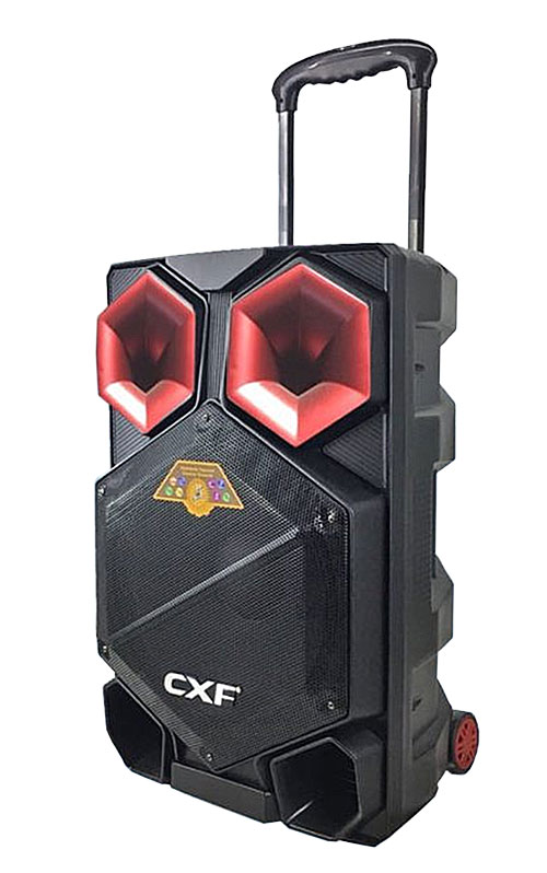 Loa kéo CXF GL-1501, loa hát karaoke vỏ nhựa, max 400W