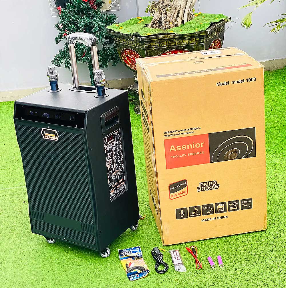 Loa kéo di động 1003, 3 đường tiếng