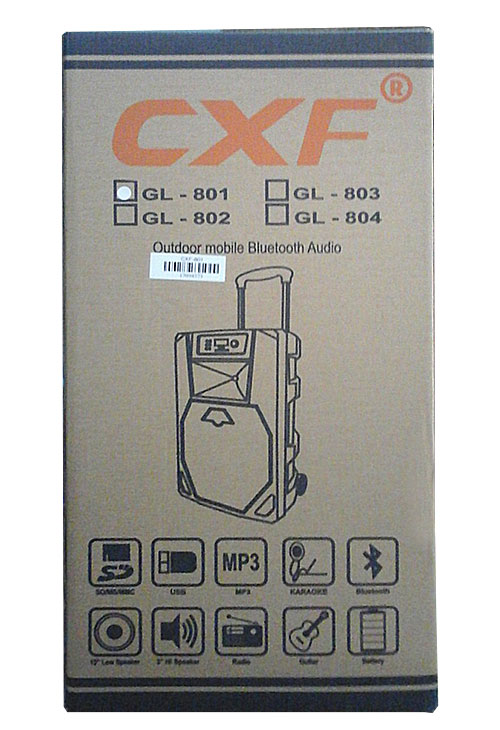 Loa kéo di động CXF GL-801 2.5 tấc
