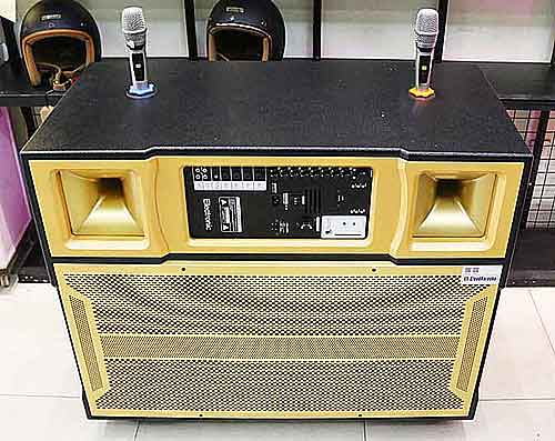 Loa kéo di động GD215-24, dàn karaoke cao cấp, max 1000W