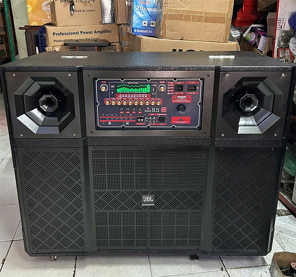 Loa kéo di động KP9-725, 2 bass 40