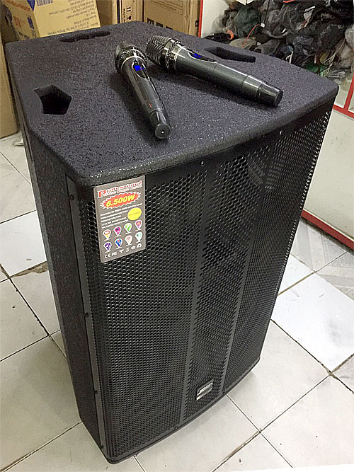 Loa kéo di động MK-9000,  mẫu loa karaoke công suất lớn