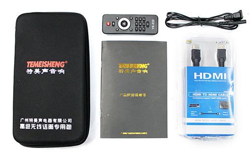Loa Kéo Di Động Temeisheng GD12-04 LCD Cảm Ứng