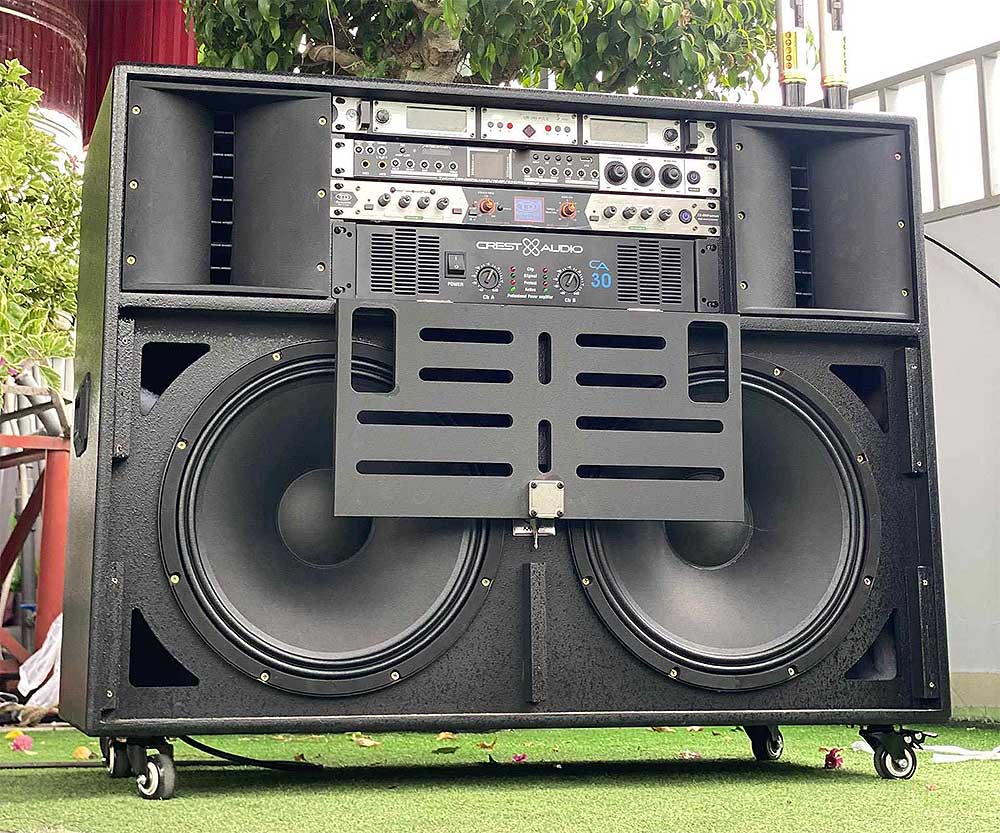 Loa kéo điện BK14, đẩy 32 sò
