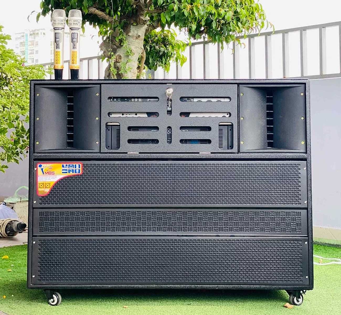 Loa kéo điện BK14, đẩy 32 sò