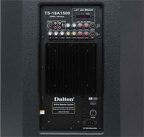 Loa kéo điện Dalton TS-18A1500, loa hát karaoke cao cấp