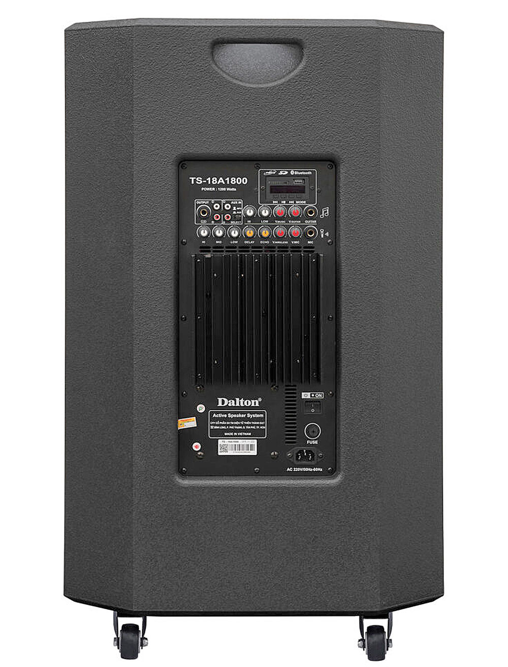 Loa kéo điện Dalton TS-18A1800, 3 đường tiếng