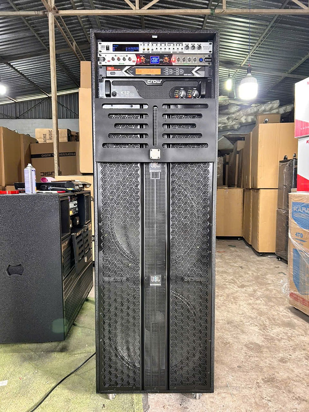 Loa kéo điện KP-130525, 2 bass 50