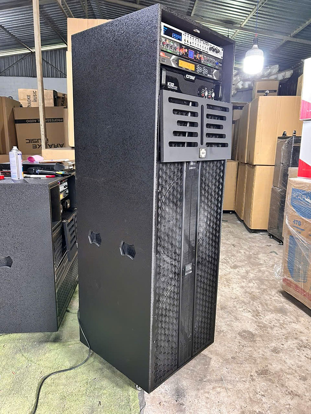 Loa kéo điện KP-130525, 2 bass 50
