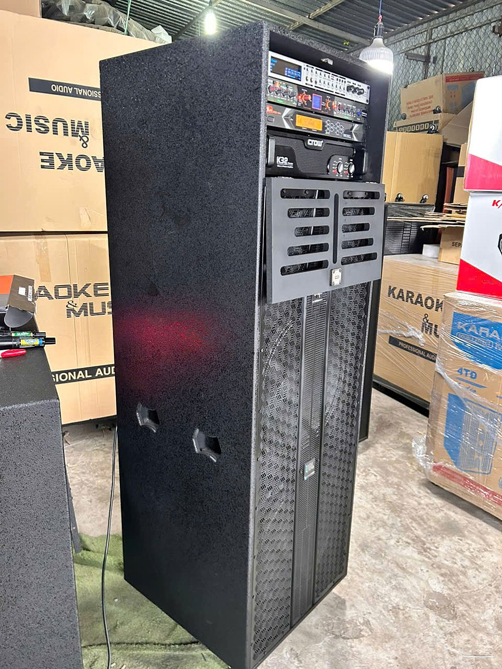 Loa kéo điện KP-130525, 2 bass 50