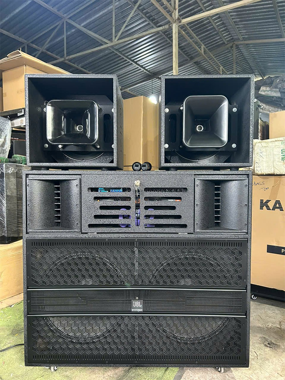 Loa kéo điện KP-28525, 2 bass 50