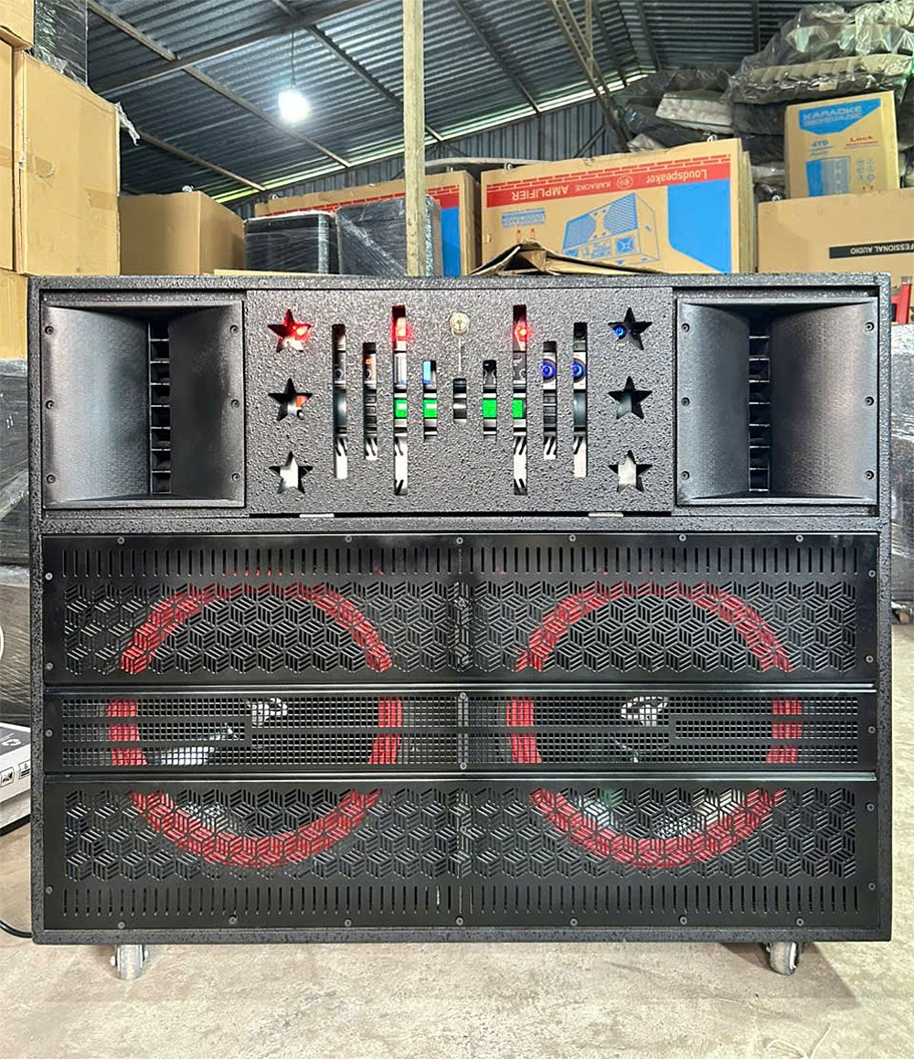 Loa kéo điện KP12-0625, 2 bass 40