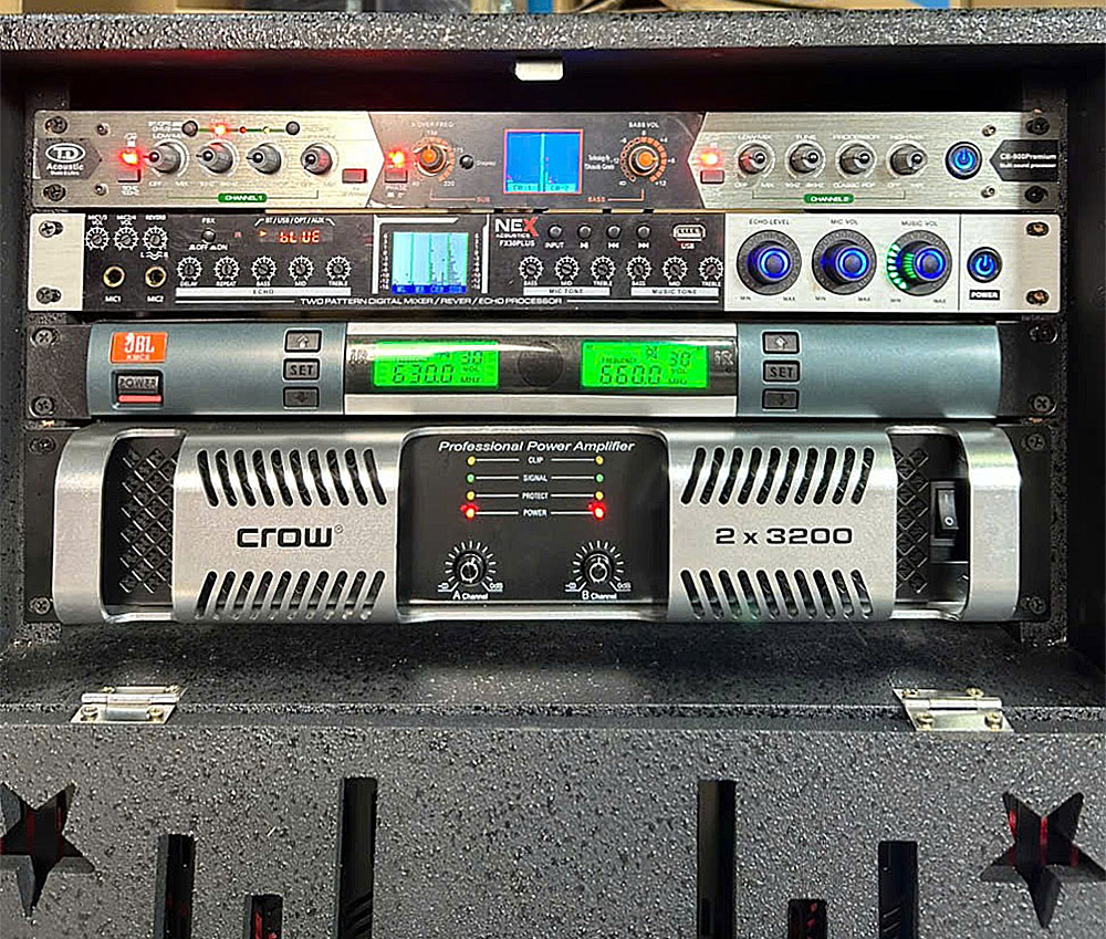 Loa kéo điện KP12-0625, 2 bass 40